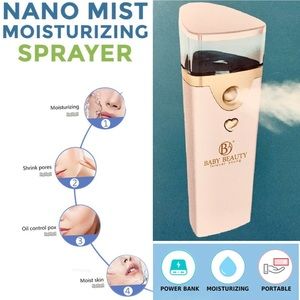 Nano Moisturizing Steam Mist Sprayer Power Bank